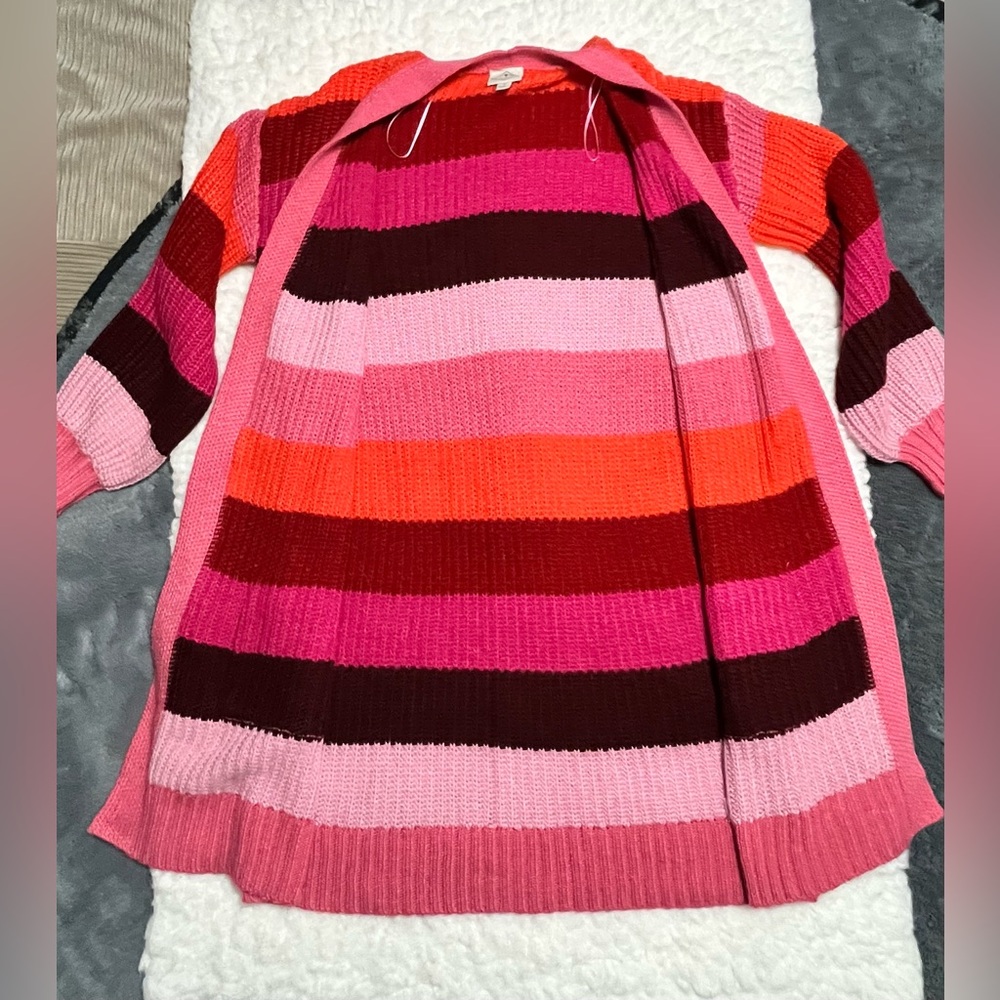 St. John’s Bay Multi-colored cardigan - Picture 3 of 8